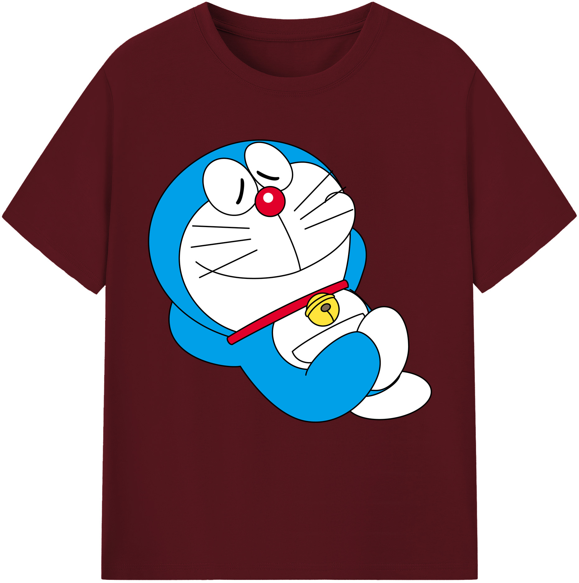 （画像用） ドラえもん Doraemon 綿100％半袖Tシャツ（フロントプリント）